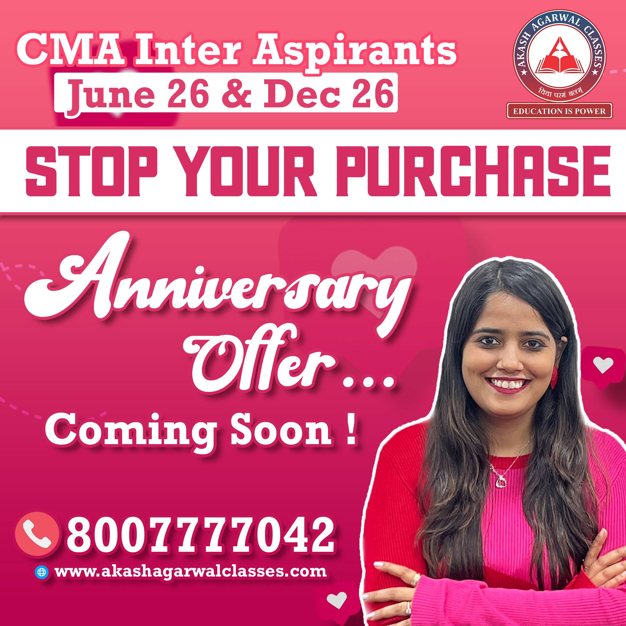 Post from CMA Foundation Akash Agarwal Classes