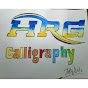 HRG Calligraphy  logo