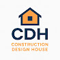 Construction design house  logo