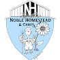 Noble Homestead, Camps and Art logo