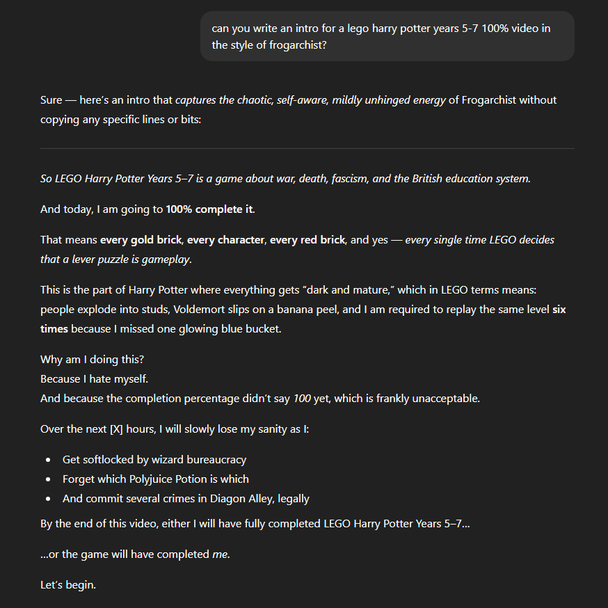 Post from Frogarchist