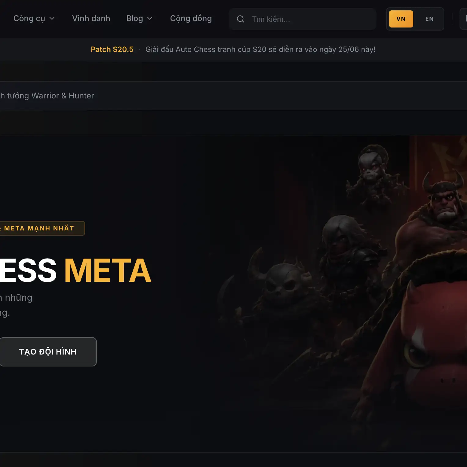5F-00003- Website Auto Chess Mobile