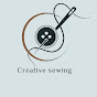 Creative sewing logo
