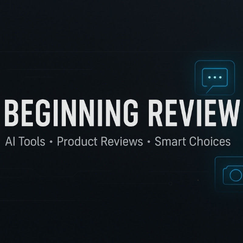 Beginning Review – AI Tools & Product Reviews