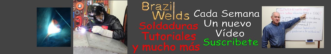 BrazilWelds - Soldadura en EspaÃ±ol यूट्यूब चैनल अवतार