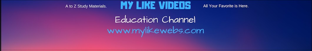 MY LIKE VIDEOS ইউটিউব চ্যানেল অ্যাভাটার