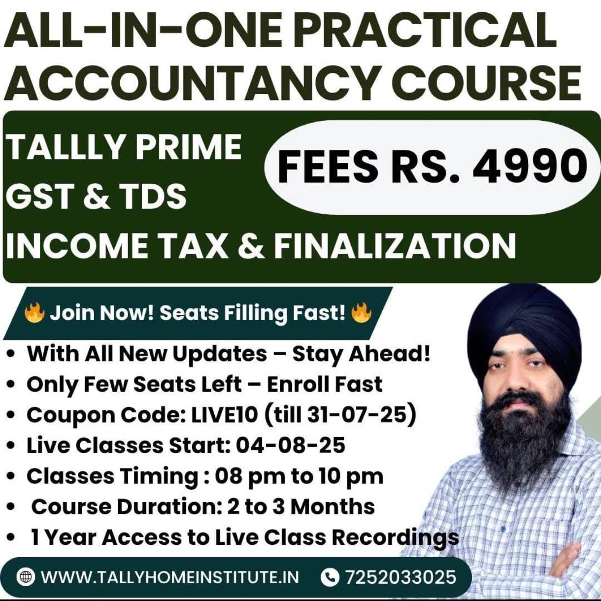 Post from Tally Home & Institute