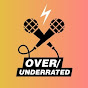 Overunderrated music podcast logo
