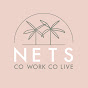 NETS Cowork & Colive logo