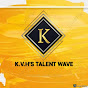 K.V.H's talent wave  logo