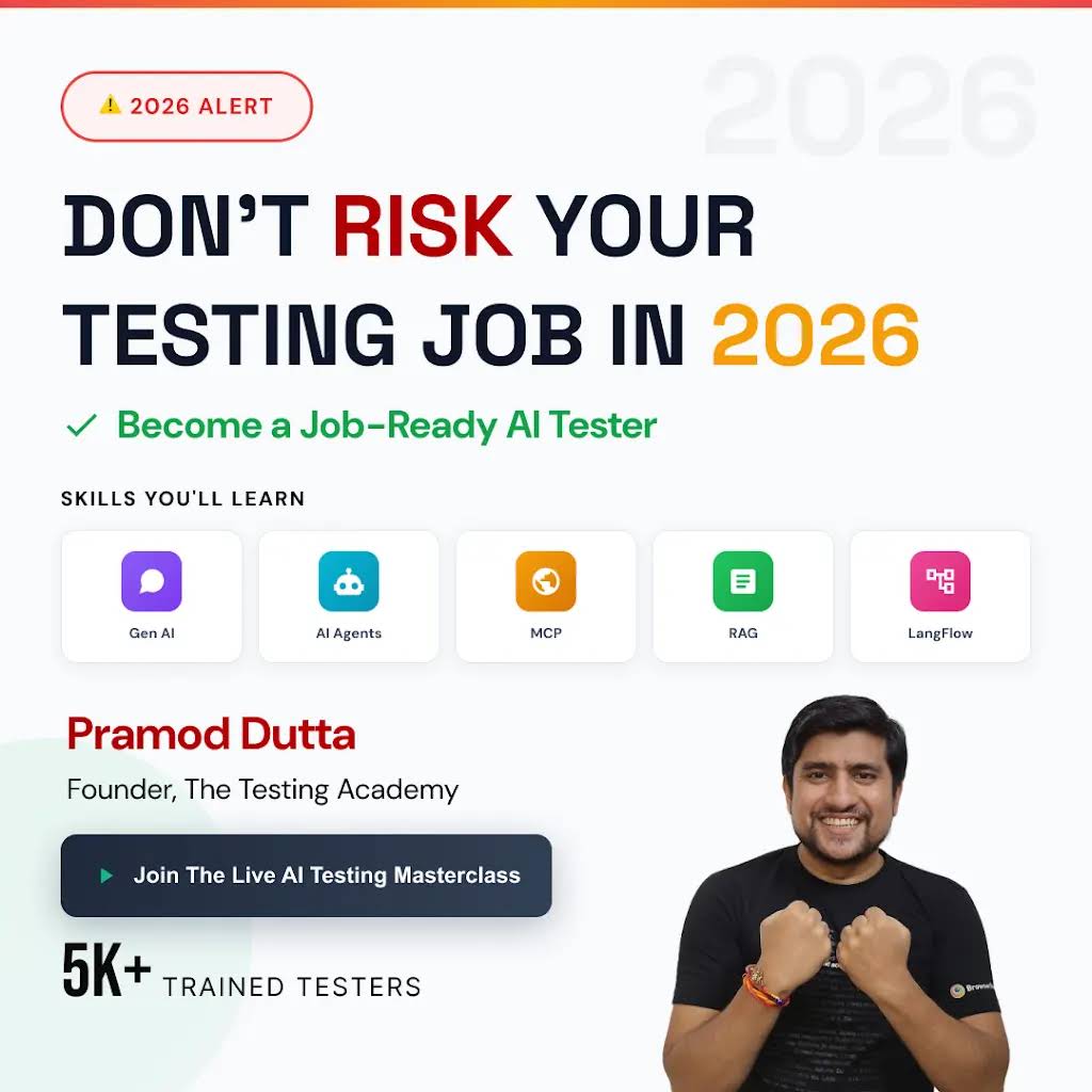 Post from The Testing Academy