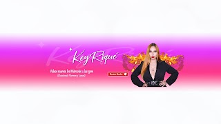 «Key Riqué» youtube banner
