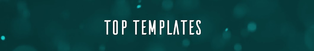 Top Intro Templates for Free YouTube channel avatar
