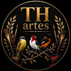 Pássaros de madeira com Thales