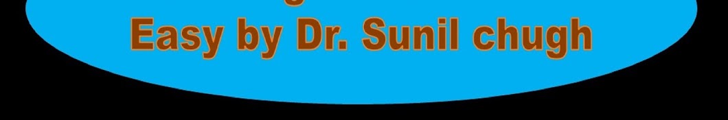 Dr. Sunil Chugh Avatar canale YouTube 