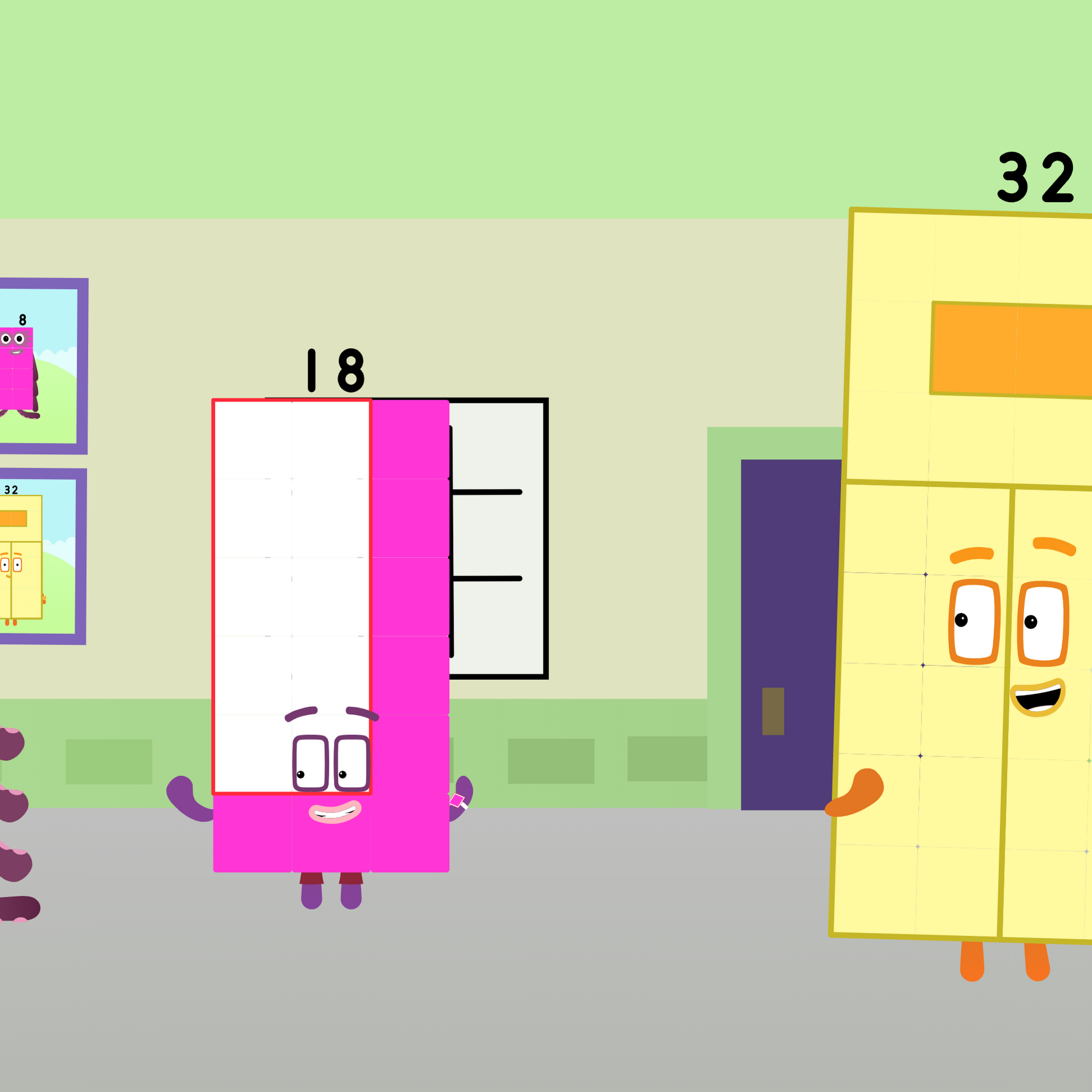 Post from Cole Recreates Numberblocks