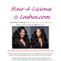 Hair-A-Licious & Lashes logo