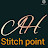 A H stitch point