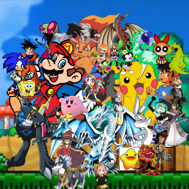 Mario Pikachu And Friends