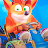 Crash Bandicoot in a kart
