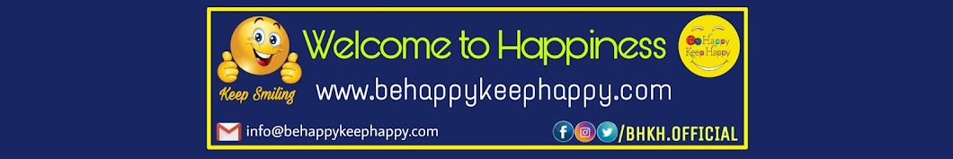 Be Happy Keep Happy ইউটিউব চ্যানেল অ্যাভাটার