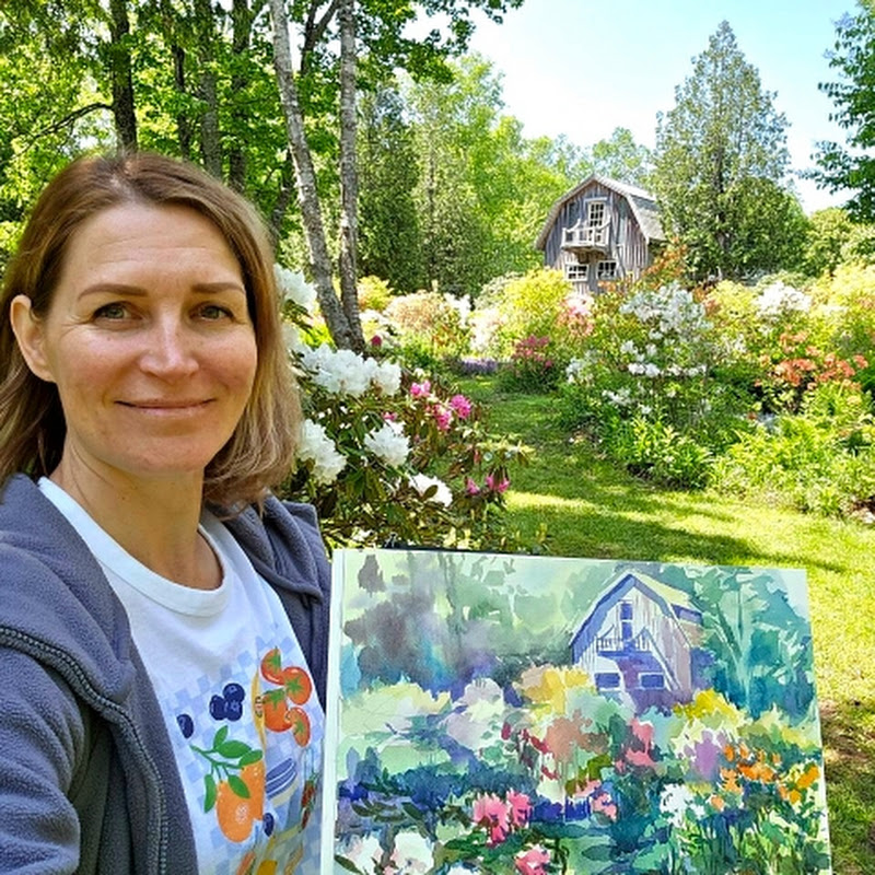 Svitlana Goncharova: Watercolor Art & Lessons