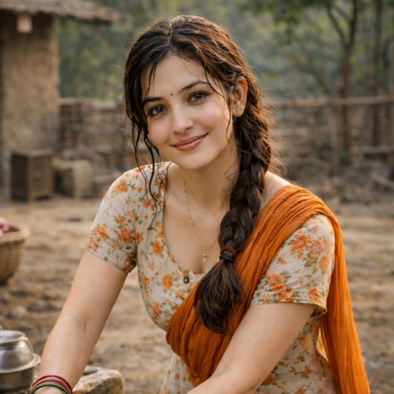 Simple Village Girl