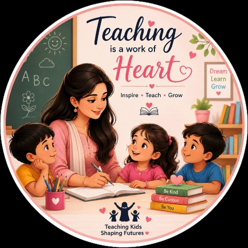 Shreesti teaching kids