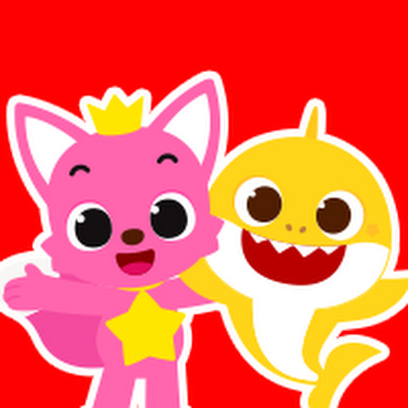 碰碰狐 Pinkfong Baby Shark 儿歌·故事 - 中文官方频道 Logo