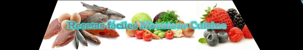 Recetas faciles Monsieur Cuisine YouTube kanalı avatarı