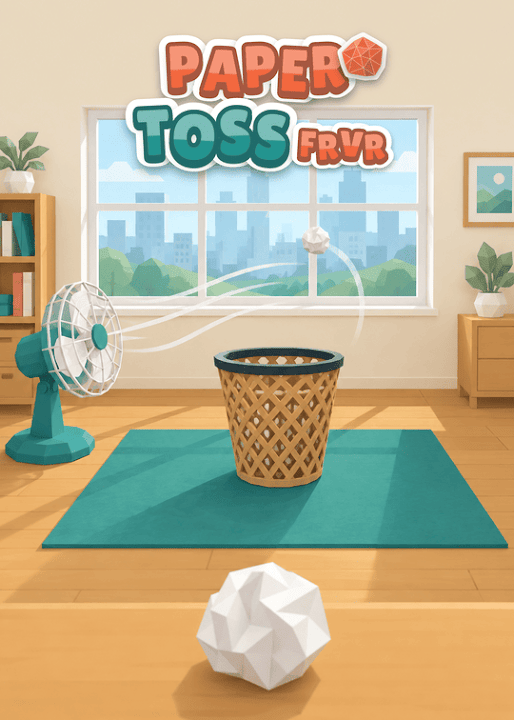 Paper Toss FRVR — cover art