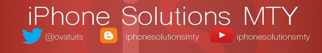 iPhone Solutions MTY YouTube 频道头像