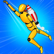 Rocket Man: Ragdoll Challenge icon