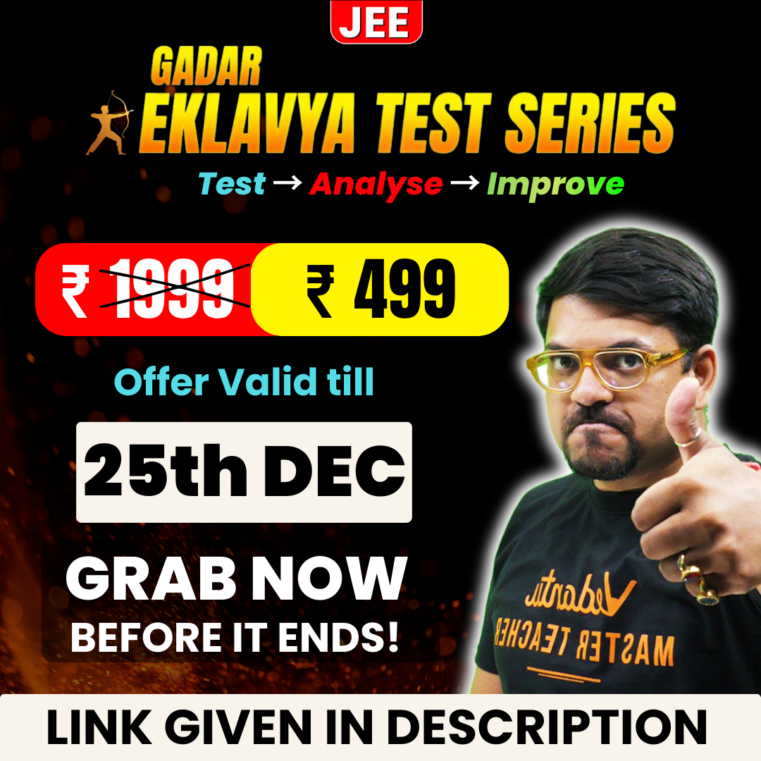 Post from Vedantu JEE Made Ejee