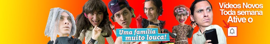 Uma FamÃ­lia Muito Louca. ইউটিউব চ্যানেল অ্যাভাটার