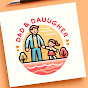 Dad & Daughter Vibes logo
