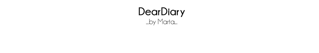 DearDiaryBlog Аватар канала YouTube