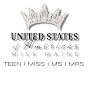 United States of America's MAINE Pageant logo