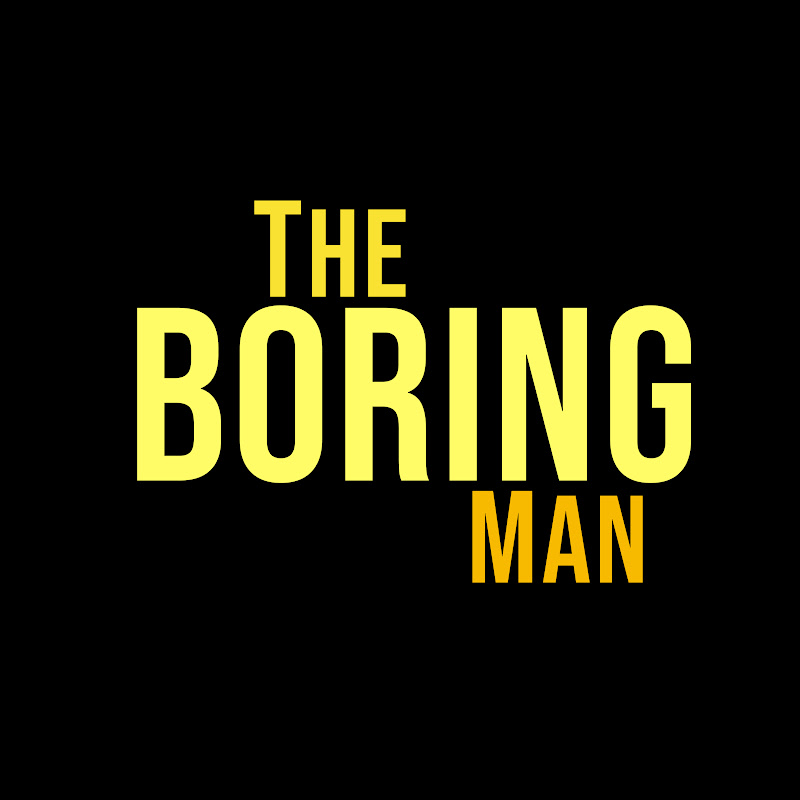 The Boring Man Logo