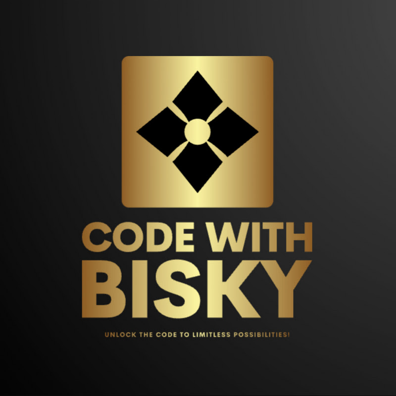 Code With Bisky Logo