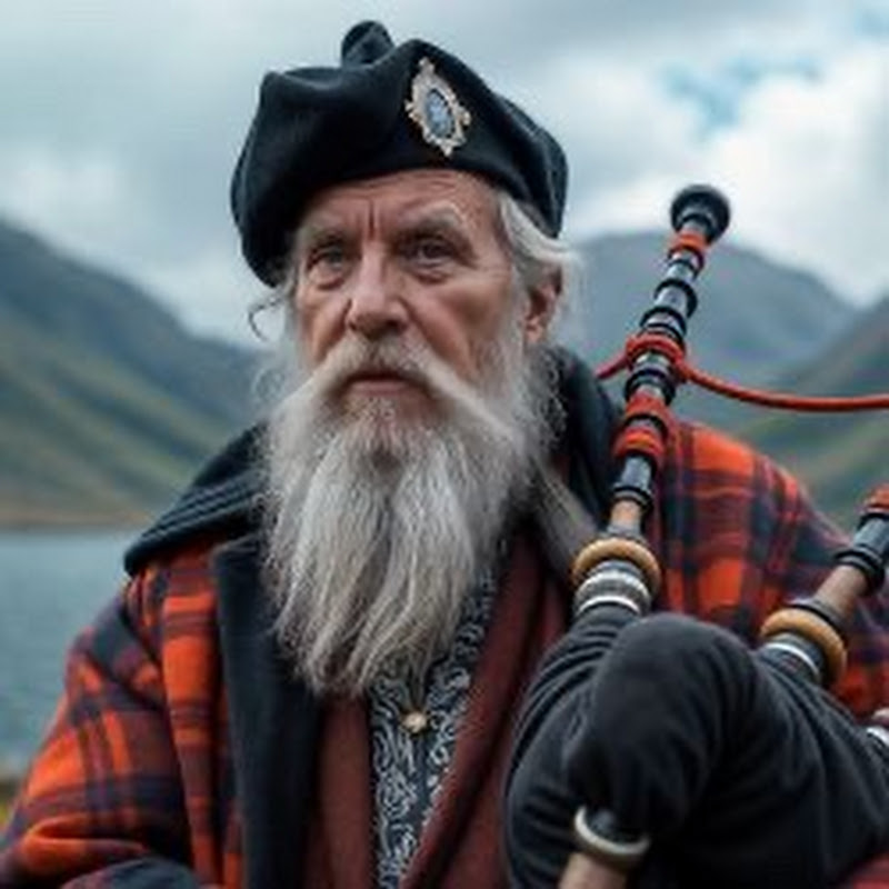 Dark Isle Bagpiper 