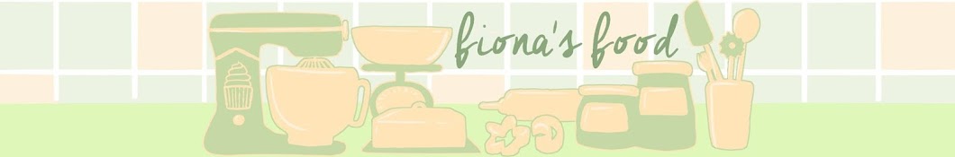 fiona's food Avatar de canal de YouTube