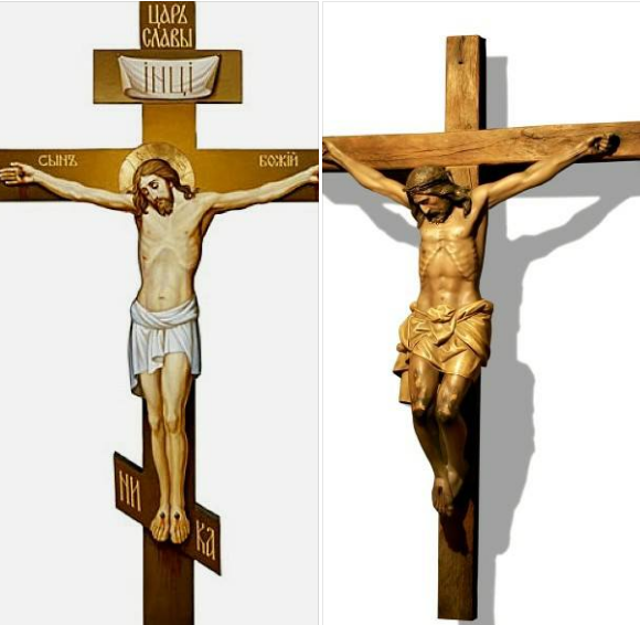 Отличие православного креста от католического в картинках