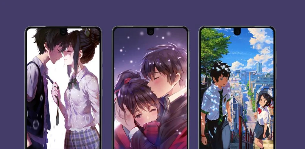 Romantic Anime Couple Wallpapers Hd Apk For Android Mayong