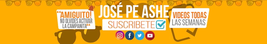JosÃ© Pe ashe YouTube channel avatar