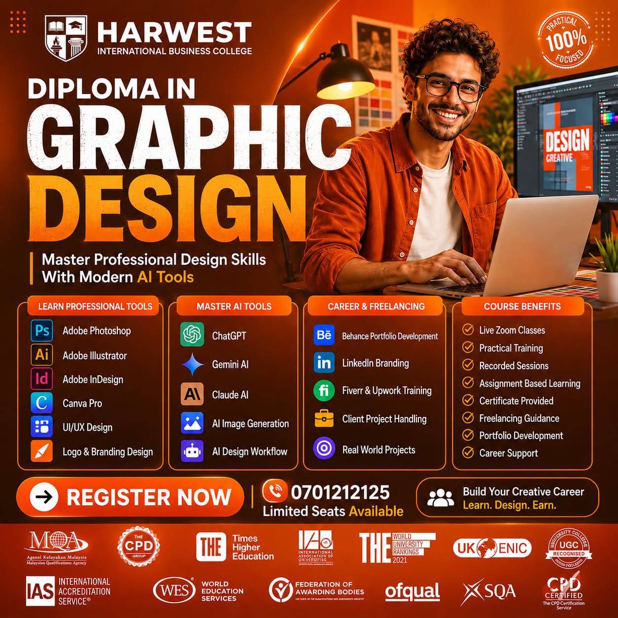 DIPLOMA IN GRAPHIC DESIGNING COURSE