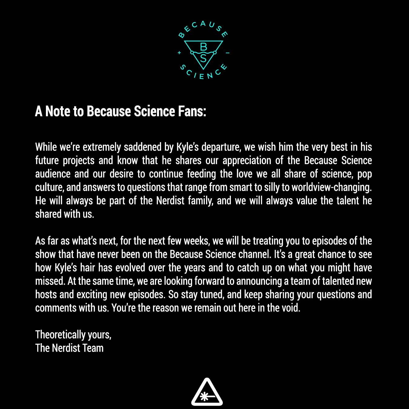Post from Because Science