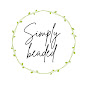 Simply beaded logo