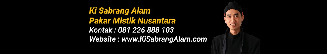Ki Sabrang Alam Avatar de chaîne YouTube