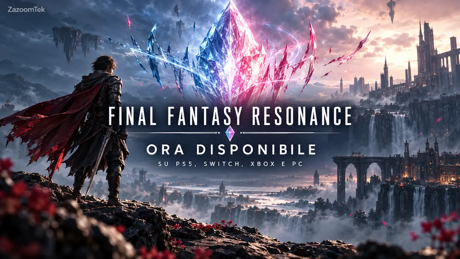 FINAL FANTASY RESONANCE è disponibile su PS5, Switch, Xbox e PC